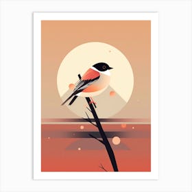 Bird On A Branch Art Print