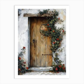 Garden Doors 6 Art Print