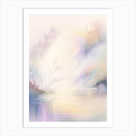 Boiling Water Waterscape Gouache 2 Art Print