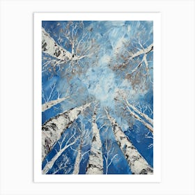 Birch Trees Art Print