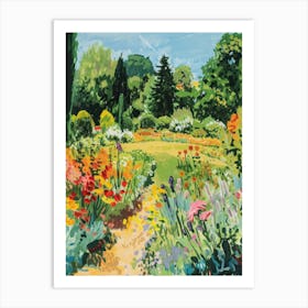 Barnes Common London Parks Garden 2 Painting Art Print