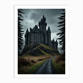 Castle On The Hill 2 Art Print