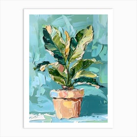 House Plant Painting Art Print