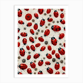 Ladybugs Art Print