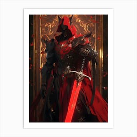 Demon 5 Art Print