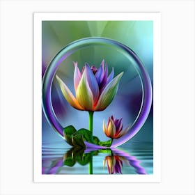 Lotus Flower 121 Art Print