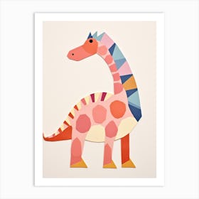 Nursery Dinosaur Art Parasaurolophus 1 Art Print