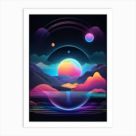 Psychedelic Art Art Print