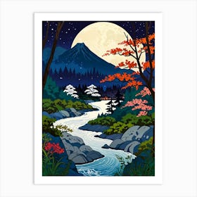 Asian Landscape Painting 3 Art Print