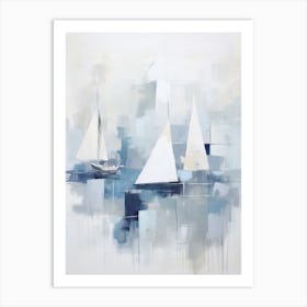 Sailboats 19 Art Print