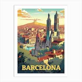 Barcelona Spain Art Print