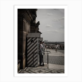 Prague Castle Guards Art Print