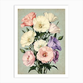 Bouquet Of Flowers 7 Art Print