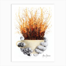 Coffee Coffee Coffee Art Print