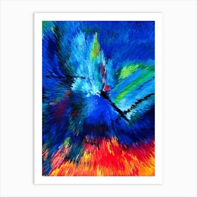 Acrylic Extruded Painting 102 Art Print