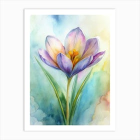 Watercolor Flower Art Print