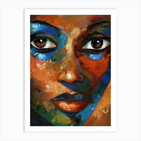 African Woman 140 Art Print