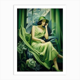 The Green Reverie Art Print