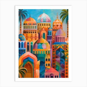 Islamic City 14 Art Print