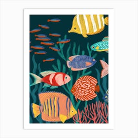 Tropical Fish Art Print