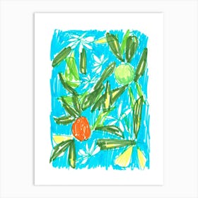 Orange Blossom Art Print