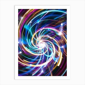 Abstract Spiral Background 2 Art Print