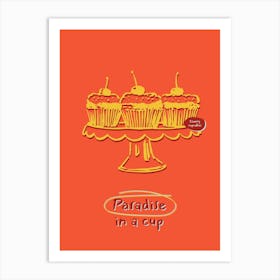 Paradise In A Cup 1 Art Print