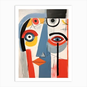 Face Of A Woman 2 Art Print