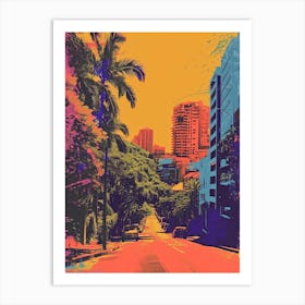 Sydney Polaroid Inspired 2 Art Print