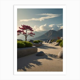 Zen Garden Art Print