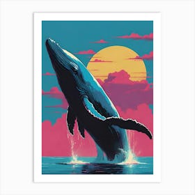 Humpback Whale Art Print