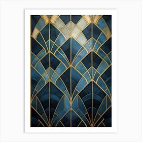 Deco Wallpaper 6 Art Print