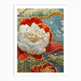 Chinese Embroidery 58 Art Print