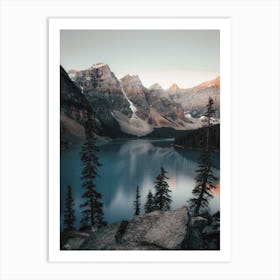 Blue Mountain Lake Art Print