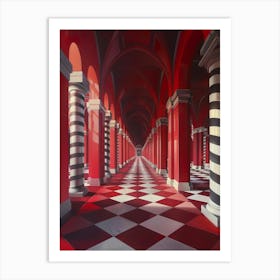 Hall Of Mirrors Art Print