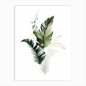 Tropical Leaves Art Print