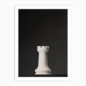 CHESS - The White Rook II Art Print