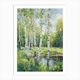 Birch Trees 3 Art Print