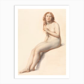 Nude Woman 2 Art Print