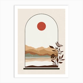 Sun In The Window Art Print