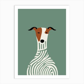 Greyhound Dog Art Print