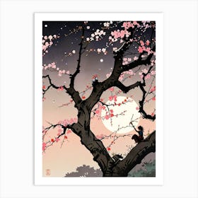 Cherry Blossom Tree 4 Art Print