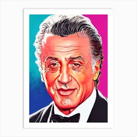 Sylvester Stallone Pop Movies Art Movies Art Print