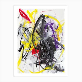 Abstract Painting 1589 Art Print