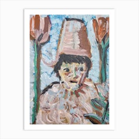 Pierrot Art Print