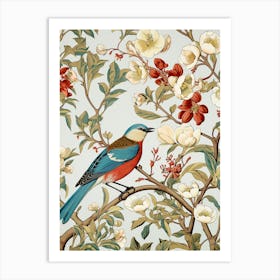 Bird On A Branch 44 Art Print