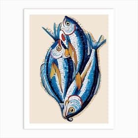 Fishes 2 Art Print