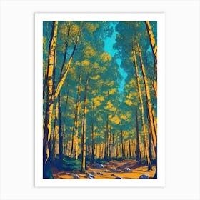 Woods 4 Art Print