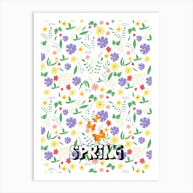 Spring Flowers 2 Art Print
