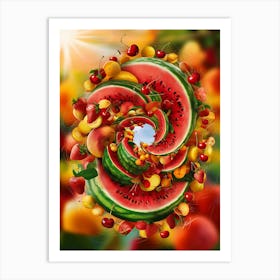 Watermelon Art Print